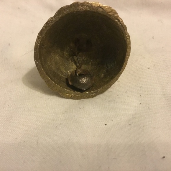 Charming vintage brass Victorian lady service desk bell- collectible item - Picture 4 of 6